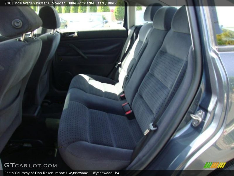 Blue Anthracite Pearl / Black 2001 Volkswagen Passat GLS Sedan