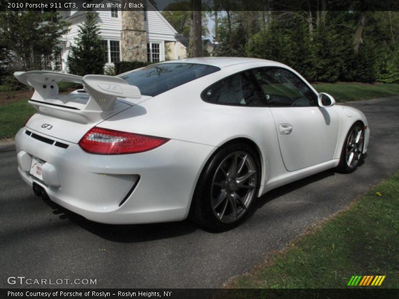 Carrara White / Black 2010 Porsche 911 GT3