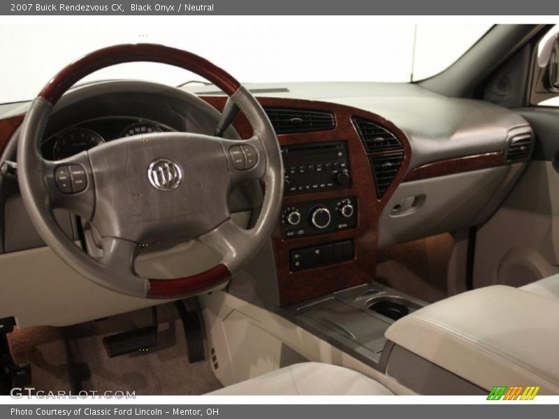 Black Onyx / Neutral 2007 Buick Rendezvous CX