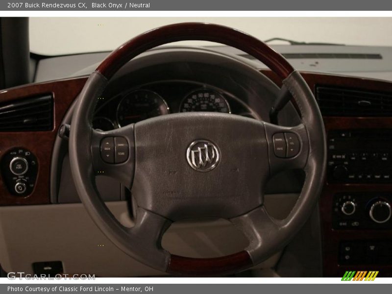 Black Onyx / Neutral 2007 Buick Rendezvous CX