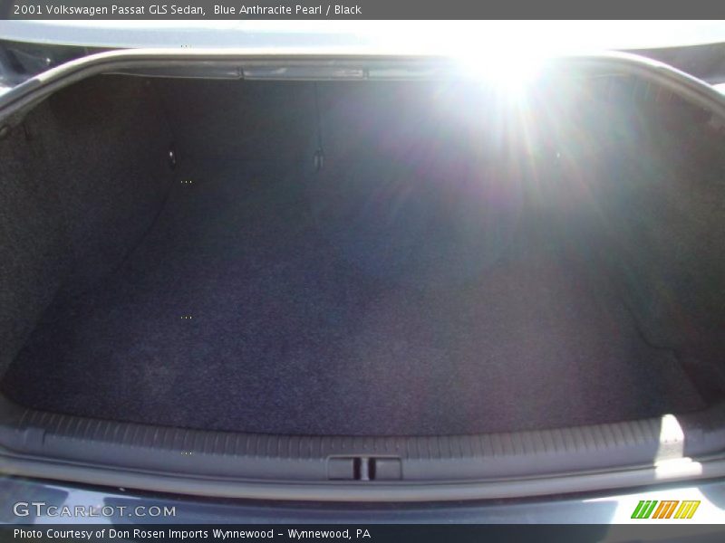 Blue Anthracite Pearl / Black 2001 Volkswagen Passat GLS Sedan