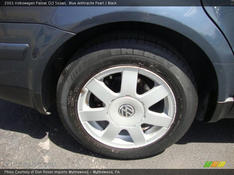 Blue Anthracite Pearl / Black 2001 Volkswagen Passat GLS Sedan