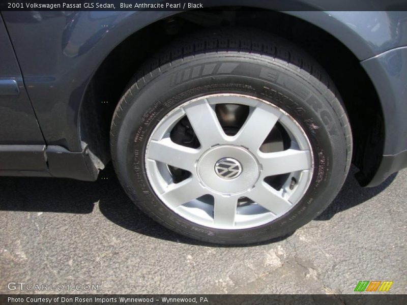 Blue Anthracite Pearl / Black 2001 Volkswagen Passat GLS Sedan