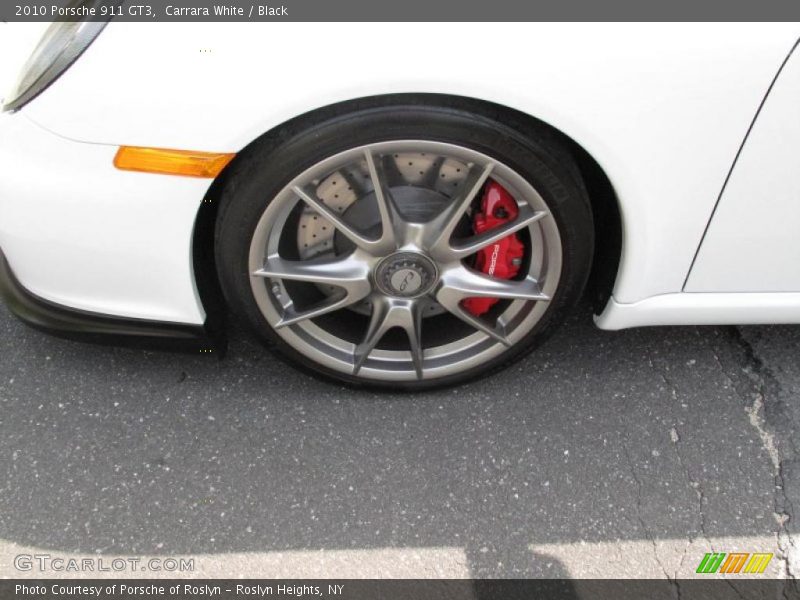 Carrara White / Black 2010 Porsche 911 GT3