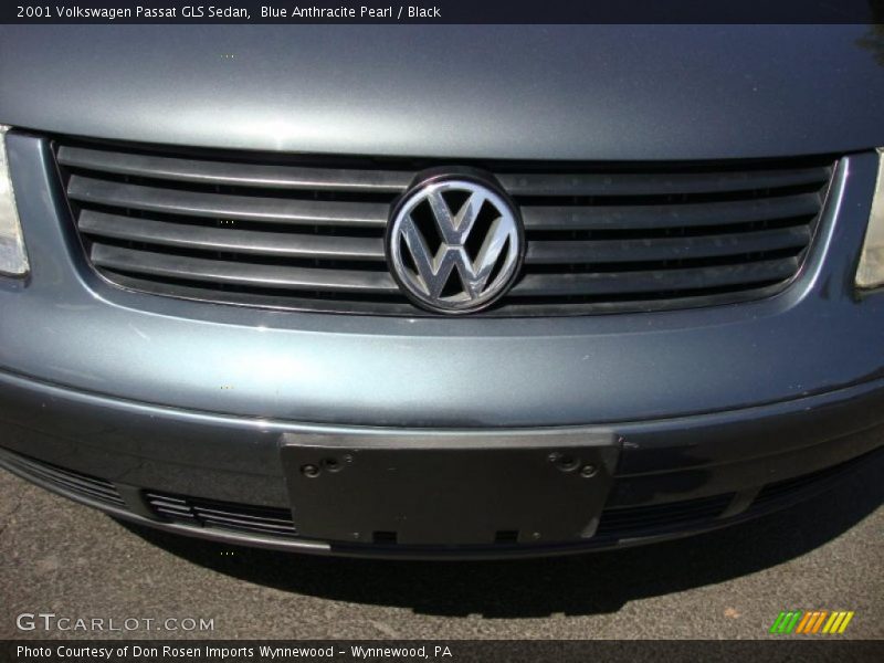 Blue Anthracite Pearl / Black 2001 Volkswagen Passat GLS Sedan