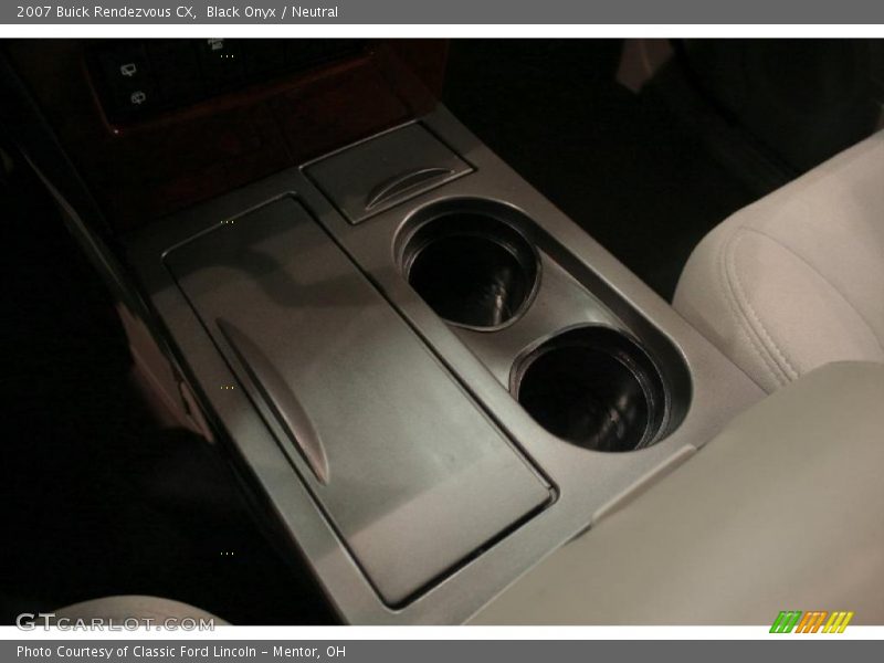 Black Onyx / Neutral 2007 Buick Rendezvous CX