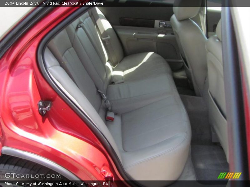 Vivid Red Clearcoat / Shale/Dove 2004 Lincoln LS V6
