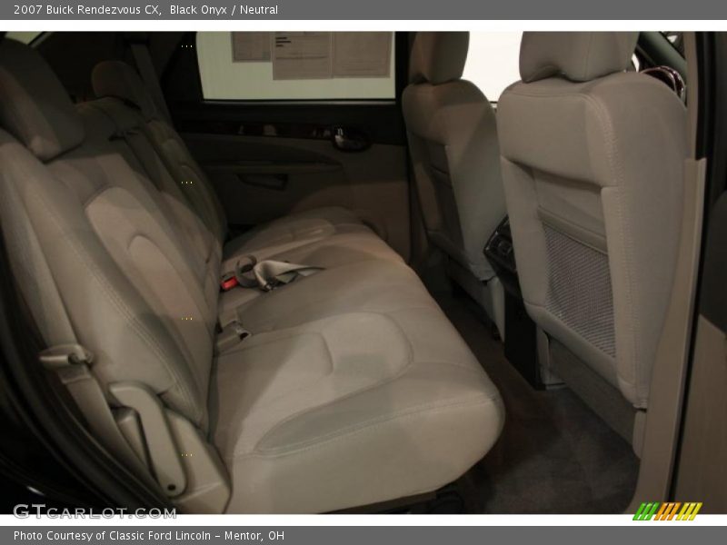 Black Onyx / Neutral 2007 Buick Rendezvous CX