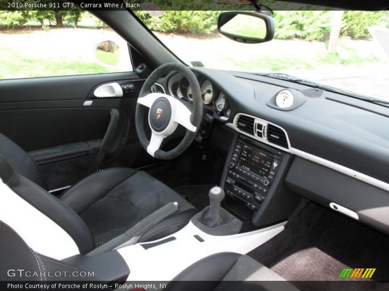 Carrara White / Black 2010 Porsche 911 GT3