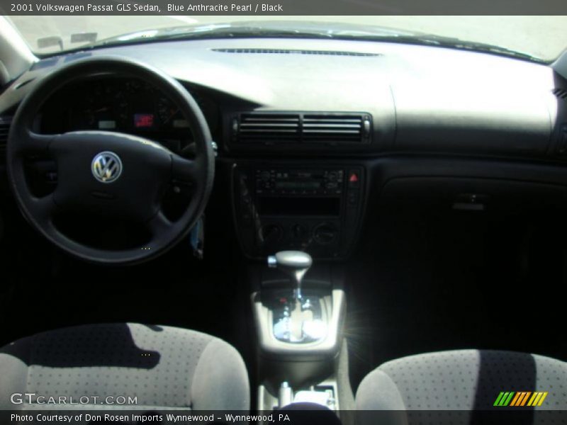 Blue Anthracite Pearl / Black 2001 Volkswagen Passat GLS Sedan