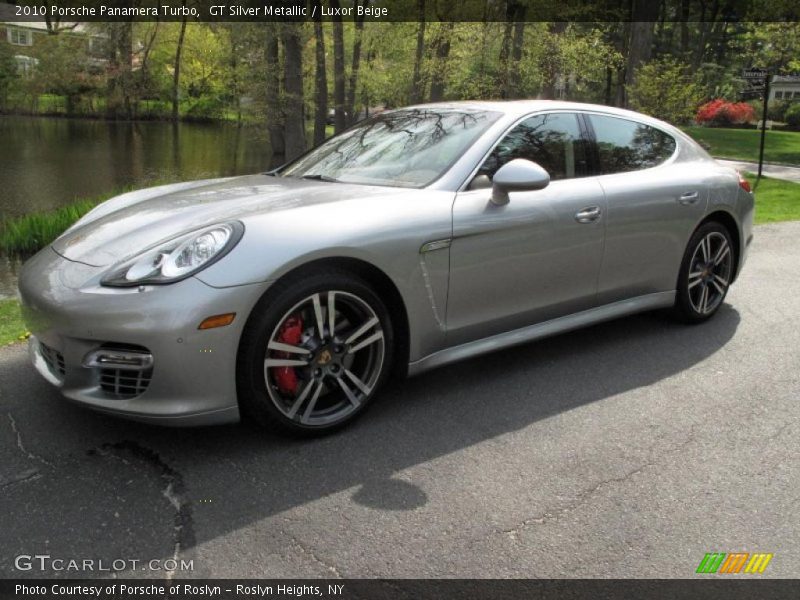 GT Silver Metallic / Luxor Beige 2010 Porsche Panamera Turbo