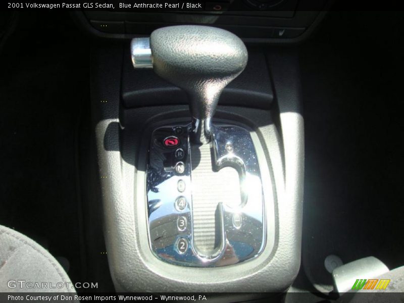 Blue Anthracite Pearl / Black 2001 Volkswagen Passat GLS Sedan