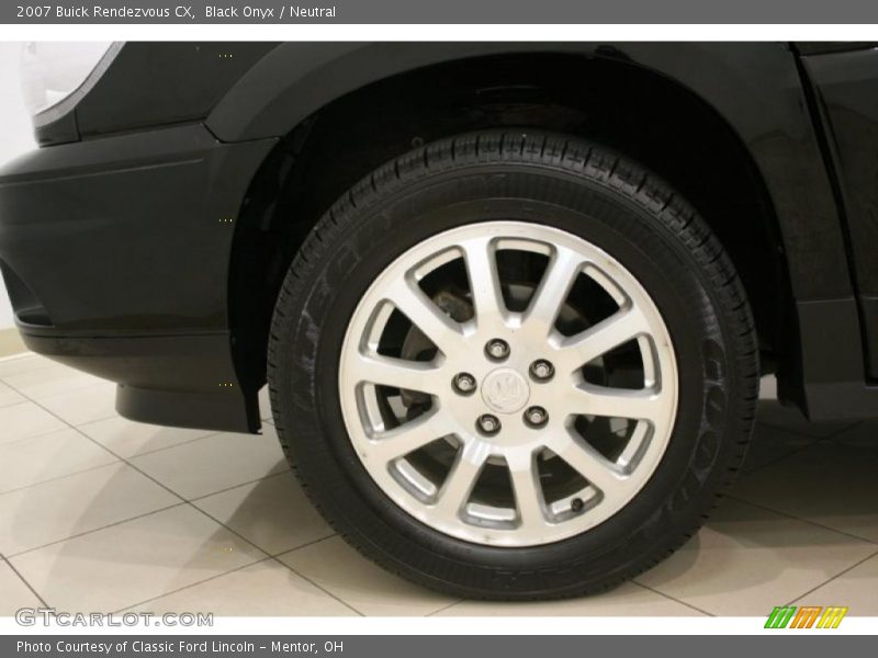 Black Onyx / Neutral 2007 Buick Rendezvous CX