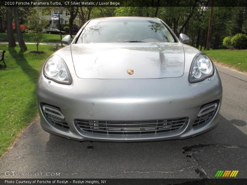 GT Silver Metallic / Luxor Beige 2010 Porsche Panamera Turbo