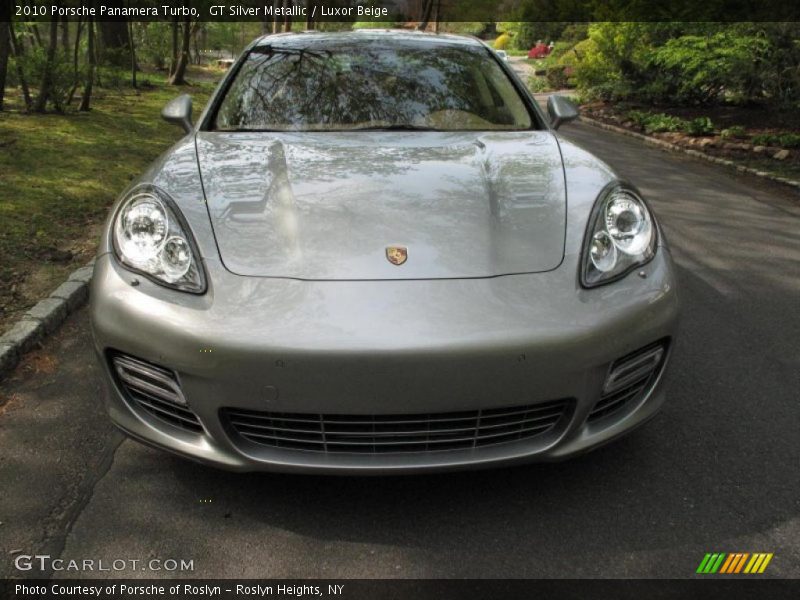 GT Silver Metallic / Luxor Beige 2010 Porsche Panamera Turbo