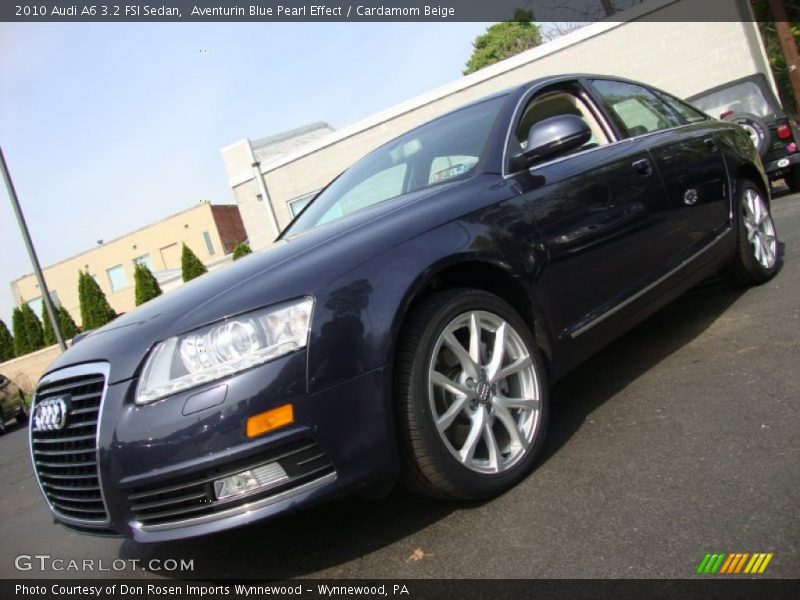 Aventurin Blue Pearl Effect / Cardamom Beige 2010 Audi A6 3.2 FSI Sedan