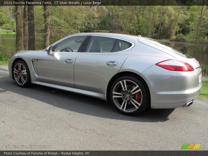 GT Silver Metallic / Luxor Beige 2010 Porsche Panamera Turbo