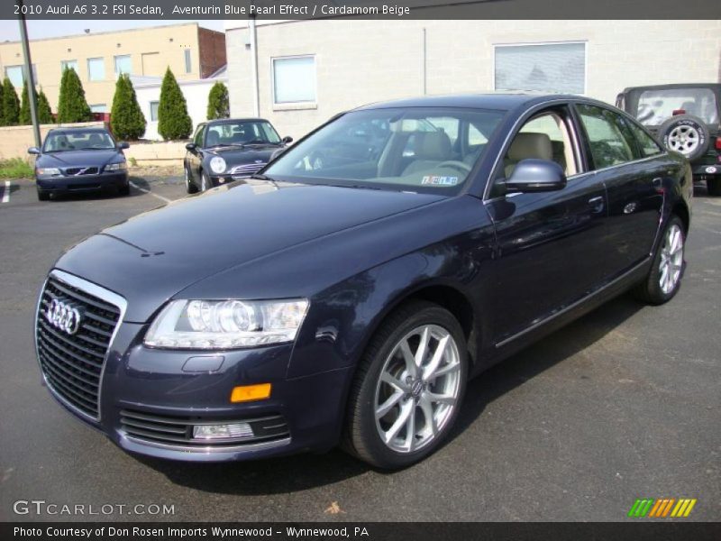 Aventurin Blue Pearl Effect / Cardamom Beige 2010 Audi A6 3.2 FSI Sedan