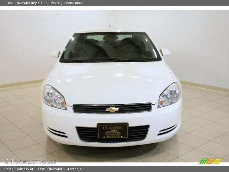 White / Ebony Black 2006 Chevrolet Impala LT