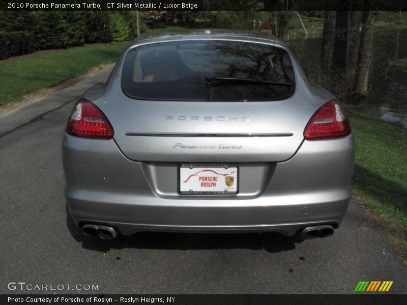 GT Silver Metallic / Luxor Beige 2010 Porsche Panamera Turbo