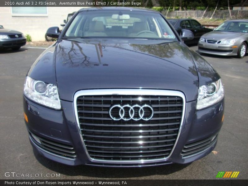 Aventurin Blue Pearl Effect / Cardamom Beige 2010 Audi A6 3.2 FSI Sedan