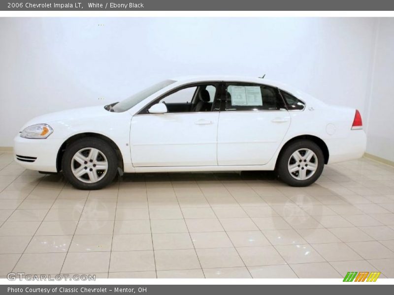 White / Ebony Black 2006 Chevrolet Impala LT