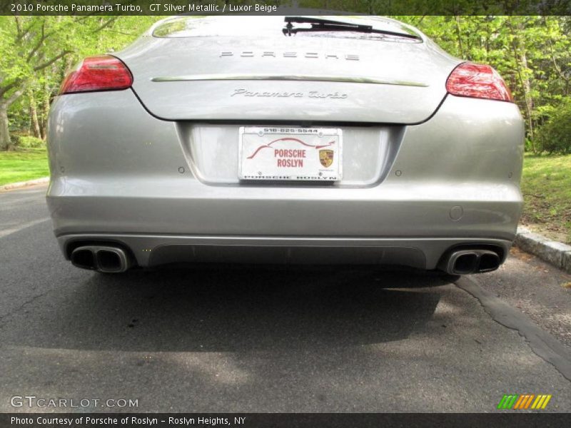 GT Silver Metallic / Luxor Beige 2010 Porsche Panamera Turbo