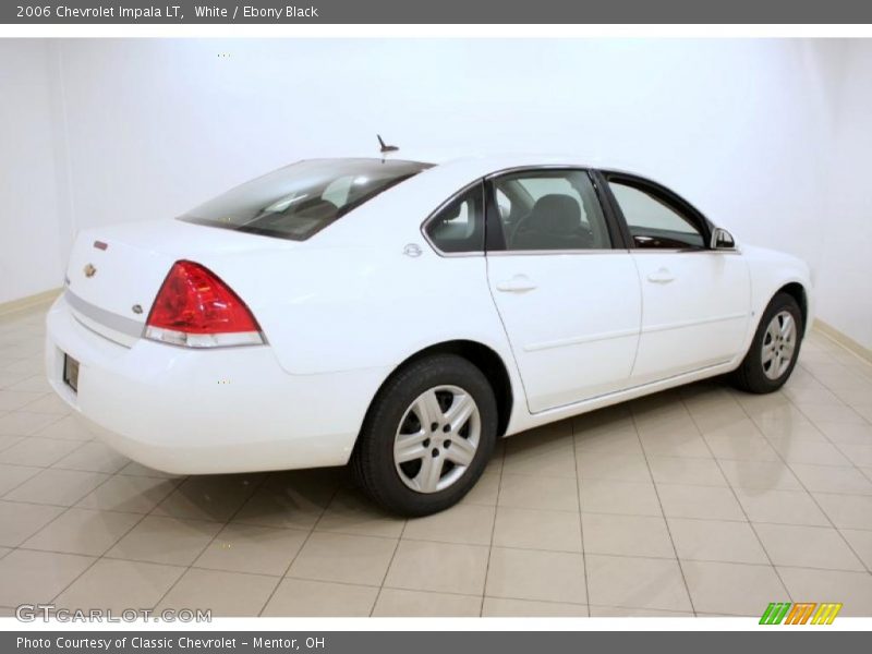 White / Ebony Black 2006 Chevrolet Impala LT