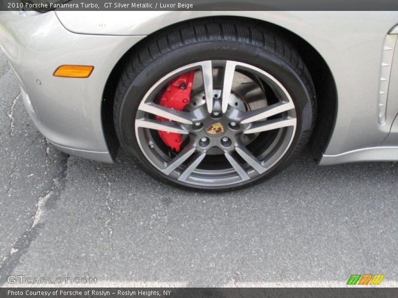 GT Silver Metallic / Luxor Beige 2010 Porsche Panamera Turbo