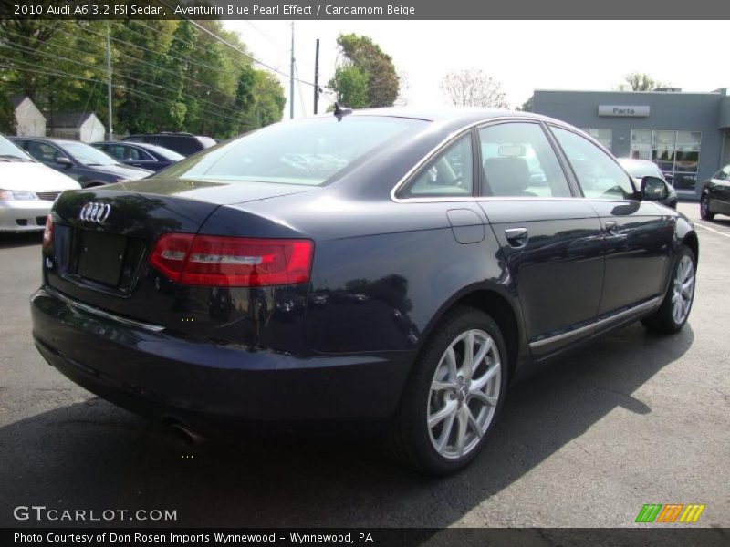 Aventurin Blue Pearl Effect / Cardamom Beige 2010 Audi A6 3.2 FSI Sedan