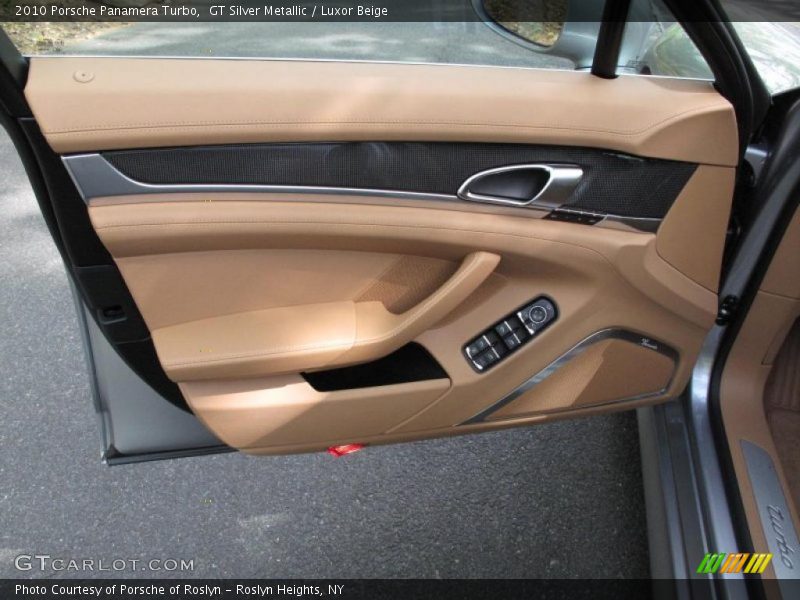 GT Silver Metallic / Luxor Beige 2010 Porsche Panamera Turbo