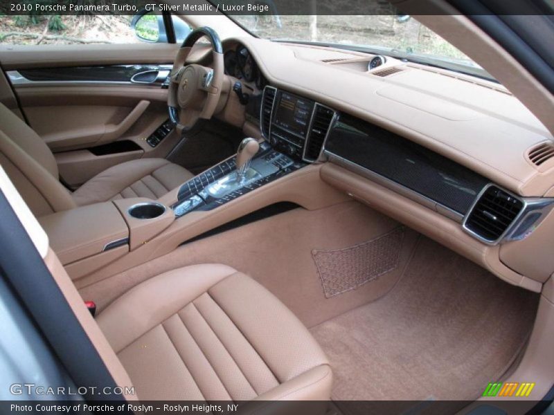GT Silver Metallic / Luxor Beige 2010 Porsche Panamera Turbo