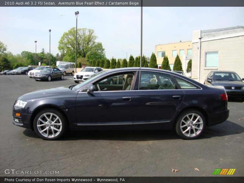 Aventurin Blue Pearl Effect / Cardamom Beige 2010 Audi A6 3.2 FSI Sedan