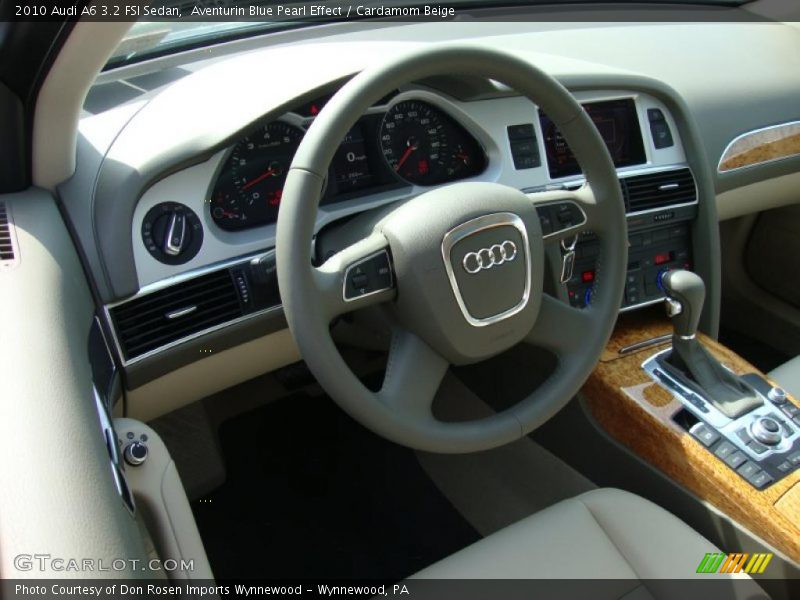 Aventurin Blue Pearl Effect / Cardamom Beige 2010 Audi A6 3.2 FSI Sedan