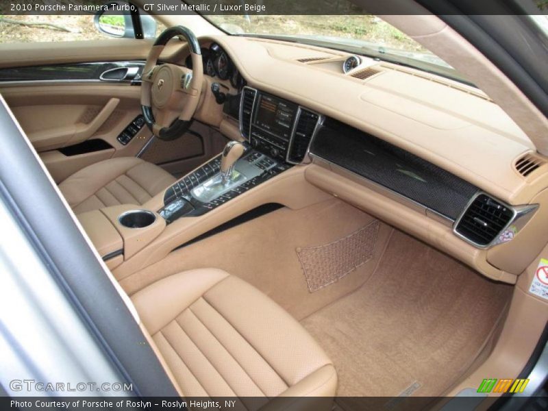 GT Silver Metallic / Luxor Beige 2010 Porsche Panamera Turbo