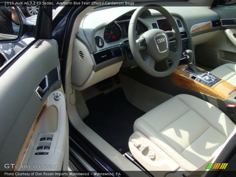 Aventurin Blue Pearl Effect / Cardamom Beige 2010 Audi A6 3.2 FSI Sedan