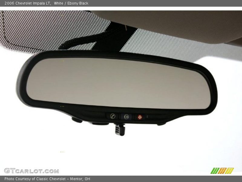 White / Ebony Black 2006 Chevrolet Impala LT