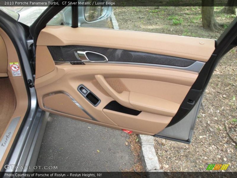 GT Silver Metallic / Luxor Beige 2010 Porsche Panamera Turbo