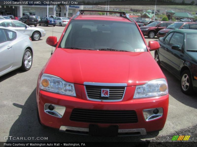 Chili Pepper Red / Gray 2006 Saturn VUE V6 AWD
