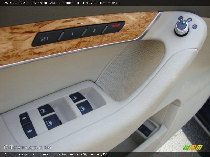 Aventurin Blue Pearl Effect / Cardamom Beige 2010 Audi A6 3.2 FSI Sedan