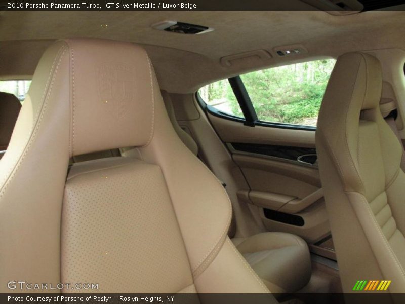 GT Silver Metallic / Luxor Beige 2010 Porsche Panamera Turbo