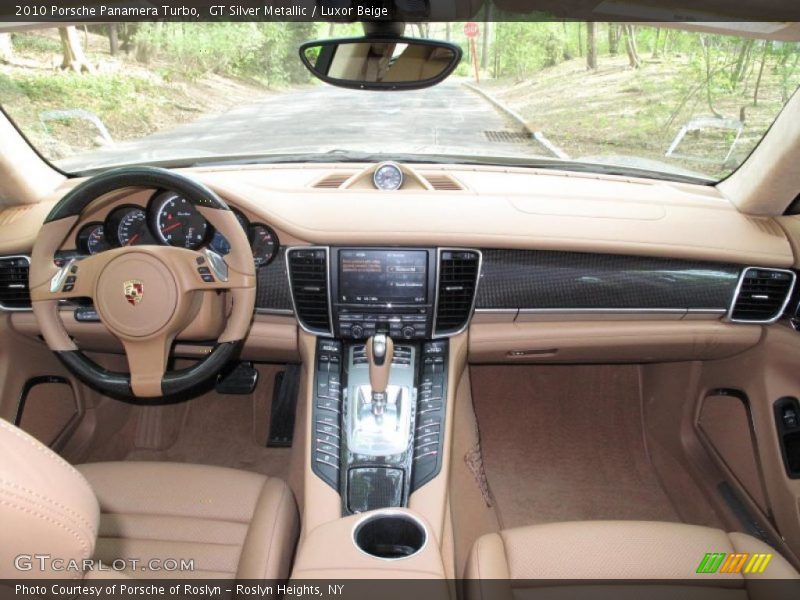 GT Silver Metallic / Luxor Beige 2010 Porsche Panamera Turbo