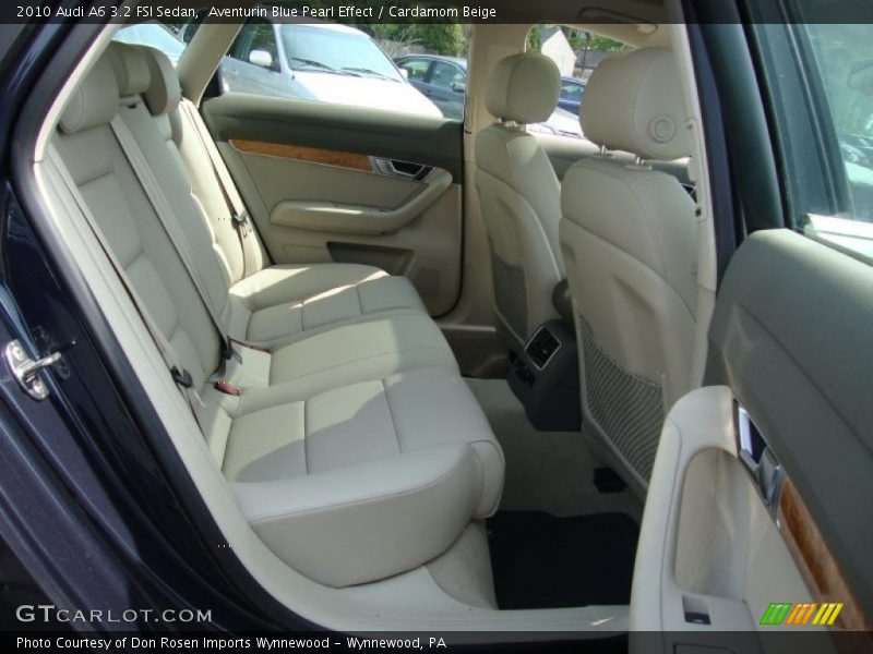 Aventurin Blue Pearl Effect / Cardamom Beige 2010 Audi A6 3.2 FSI Sedan