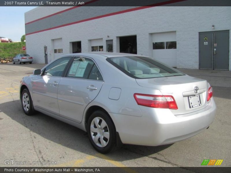 Titanium Metallic / Ash 2007 Toyota Camry LE