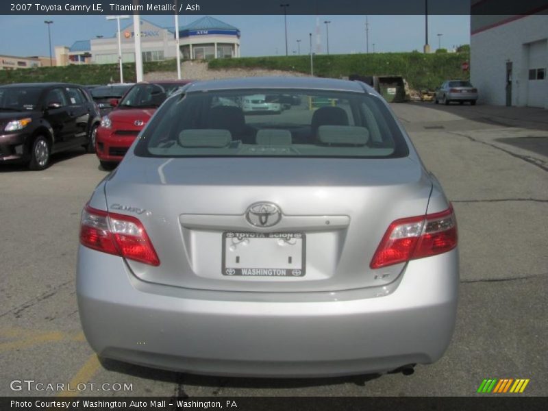 Titanium Metallic / Ash 2007 Toyota Camry LE