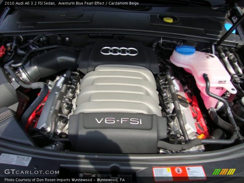 Aventurin Blue Pearl Effect / Cardamom Beige 2010 Audi A6 3.2 FSI Sedan
