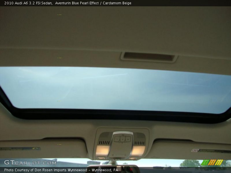 Aventurin Blue Pearl Effect / Cardamom Beige 2010 Audi A6 3.2 FSI Sedan