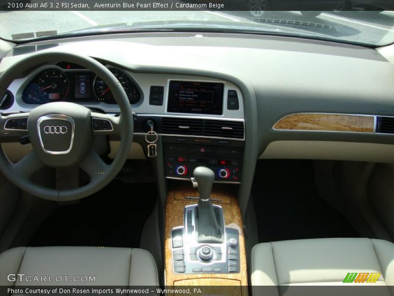 Aventurin Blue Pearl Effect / Cardamom Beige 2010 Audi A6 3.2 FSI Sedan