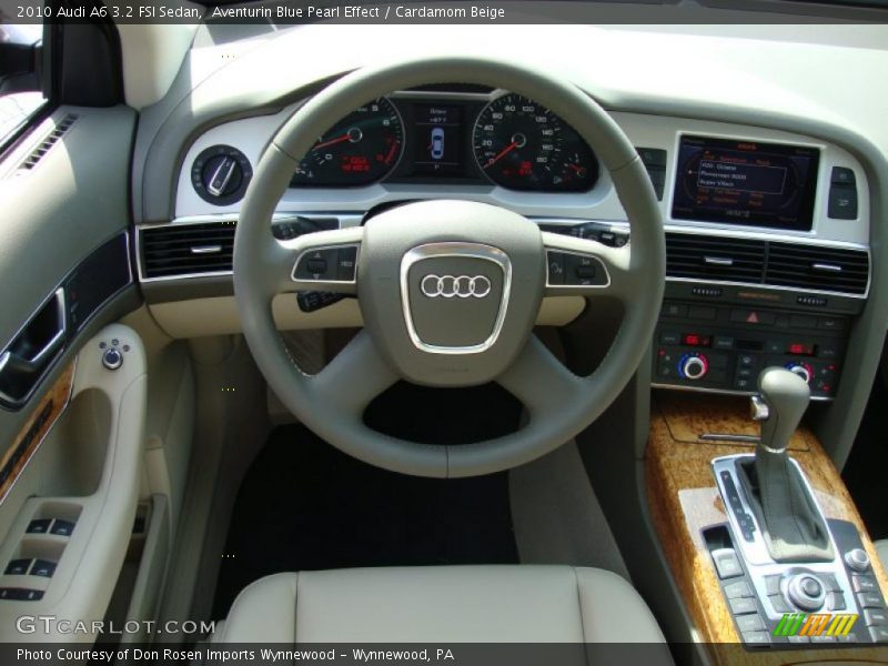 Aventurin Blue Pearl Effect / Cardamom Beige 2010 Audi A6 3.2 FSI Sedan