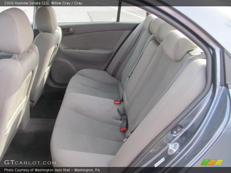 Willow Gray / Gray 2009 Hyundai Sonata GLS